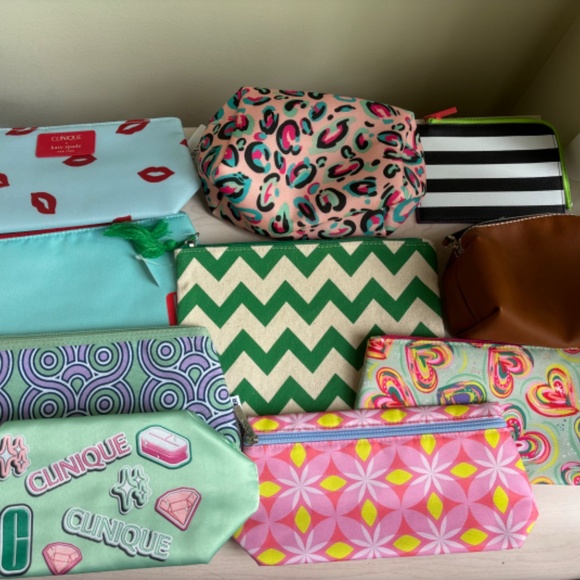 New Prestige Cosmetic Bag 10 Piece Bundle Set - Picture 1 of 1